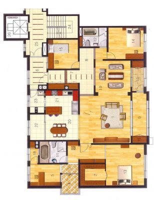 Квартира г. Улан-Батор, Монголия, 240 м² - фото 1
