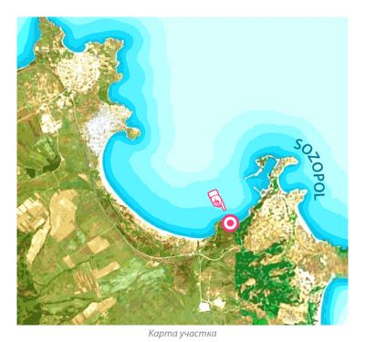 Земля в Созополе, Болгария, 9 000 м² - фото 1