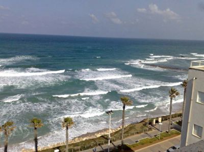 Квартира Бат-Ям первая линия моря!!!, Израиль, 50 м2 - фото 1