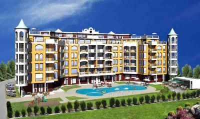 Квартира на Солнечном берегу, Болгария, 44.87 м² - фото 1