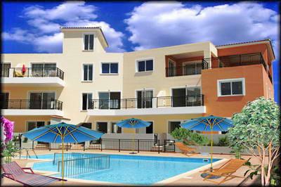 Апартаменты в Пафосе, Кипр, 34 м2 - фото 1