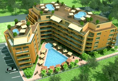 Квартира на Солнечном берегу, Болгария, 30 м² - фото 1