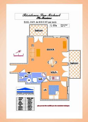 Квартира в Сен-Максиме, Франция, 45.58 м² - фото 1