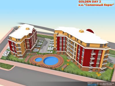 Квартира на Солнечном берегу, Болгария, 53 м² - фото 1