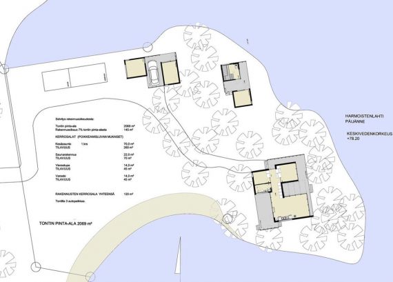 Земля в Лахти, Финляндия, 2 069 м² - фото 1