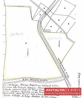 Земля в Белеке, Турция, 1 000 м² - фото 1