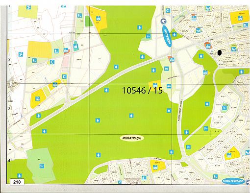 Земля в Ларе, Турция, 1 549 м² - фото 1