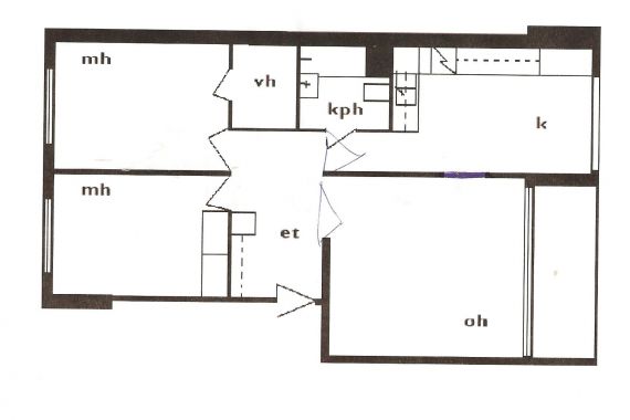 Квартира в Иматре, Финляндия, 74.4 м² - фото 8