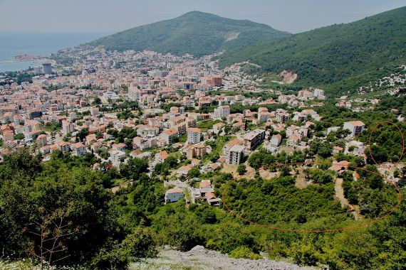 Земля в Будве, Черногория, 9 523 м² - фото 1