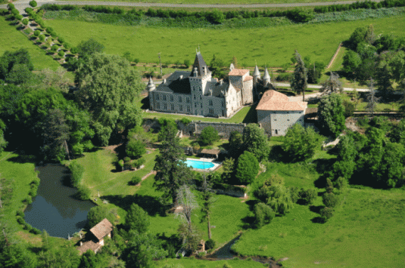 Замок в Ландах, Франция, 1 000 м2 - фото 1