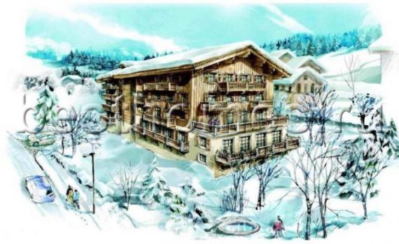Квартира в Шамони, Франция, 45 м² - фото 1
