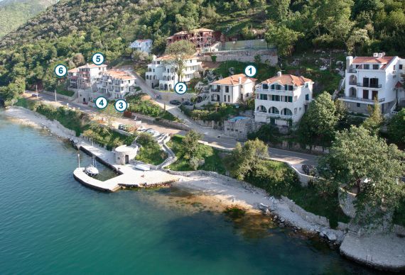 Апартаменты в Рисане, Черногория, 50 м² - фото 1