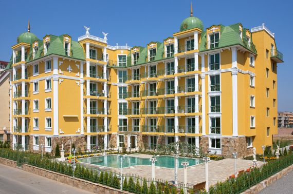 Апартаменты на Солнечном берегу, Болгария, 28 м2 - фото 1