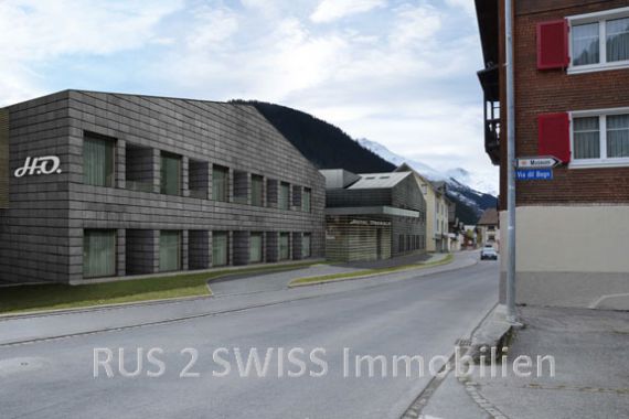 Апартаменты в Граубюндене, Швейцария, 93 м2 - фото 1