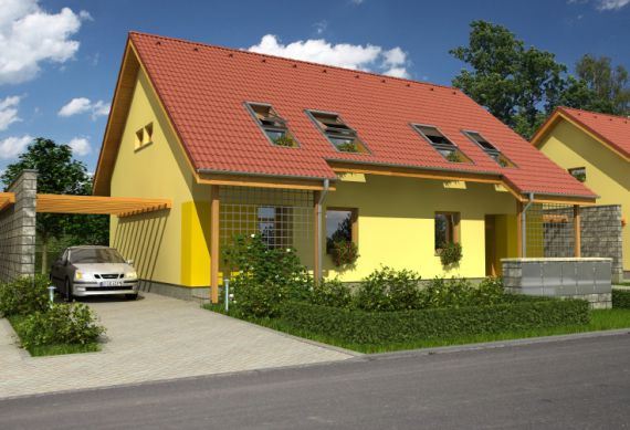 Дом в Пльзене, Чехия, 91.5 м2 - фото 1
