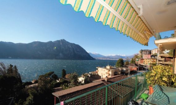 Квартира на озере Лугано, Италия, 100 м2 - фото 1
