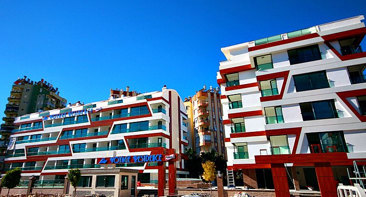 Апартаменты в Анталии, Турция, 50 м2 - фото 1