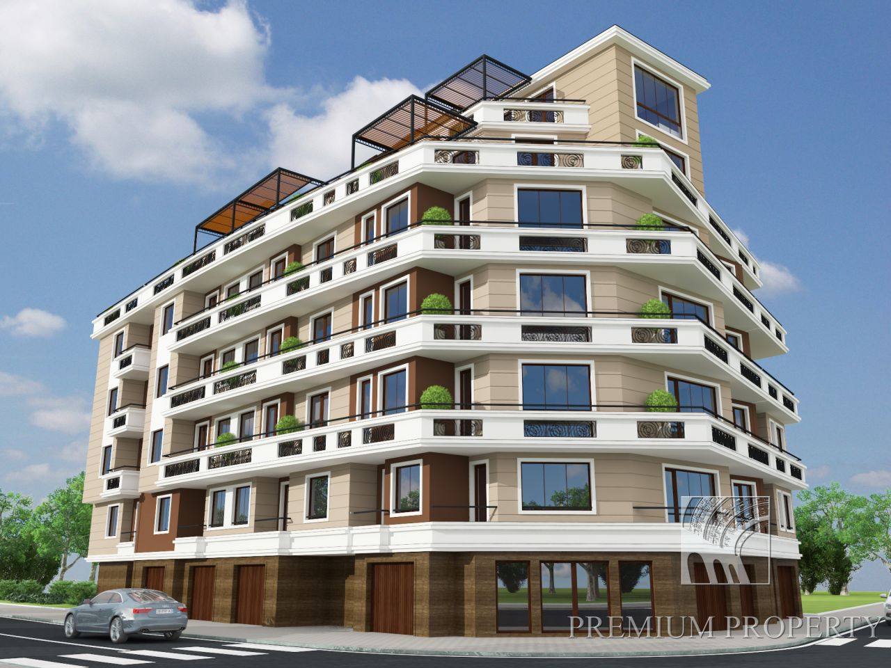 Апартаменты в Поморие, Болгария, 63.38 м2 - фото 1