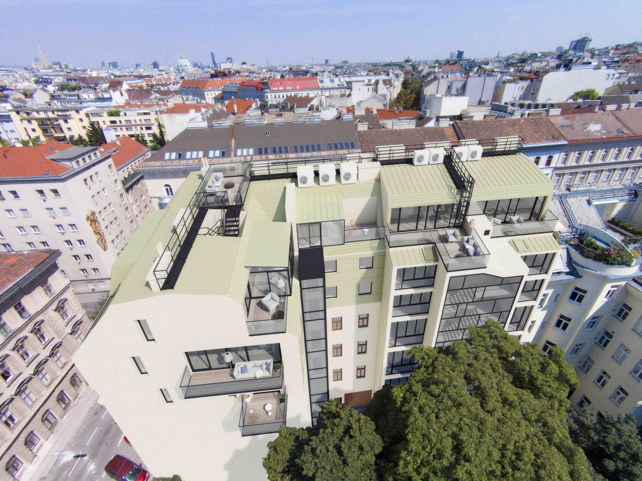 Апартаменты в Вене, Австрия, 144 м2 - фото 1