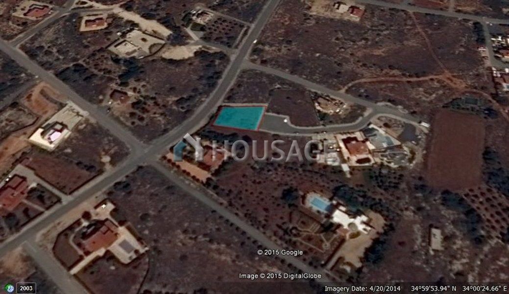 Земля Фамагуста, Кипр, 813 м2 - фото 1