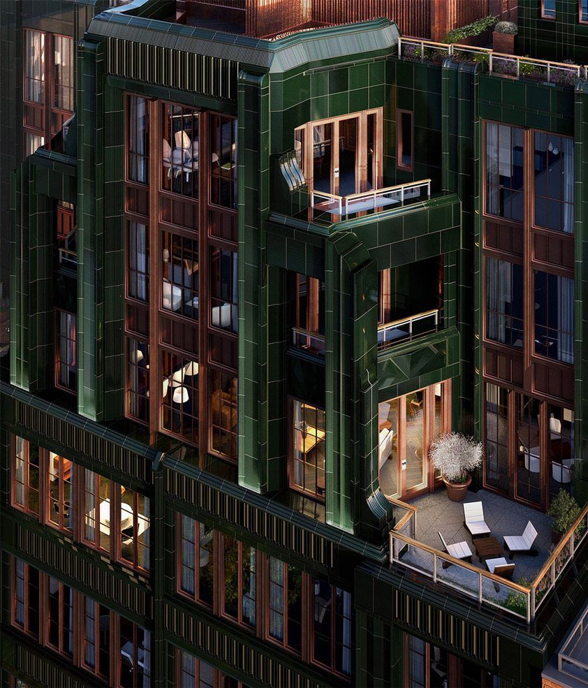Апартаменты на Манхэттене, США, 100 м2 - фото 1