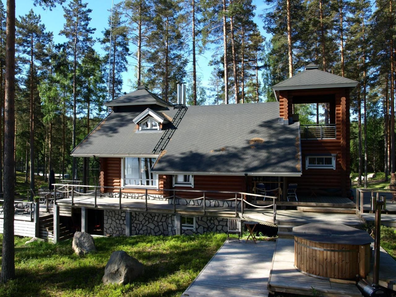 Коттедж в Пункахарью, Финляндия, 220 м2 - фото 1