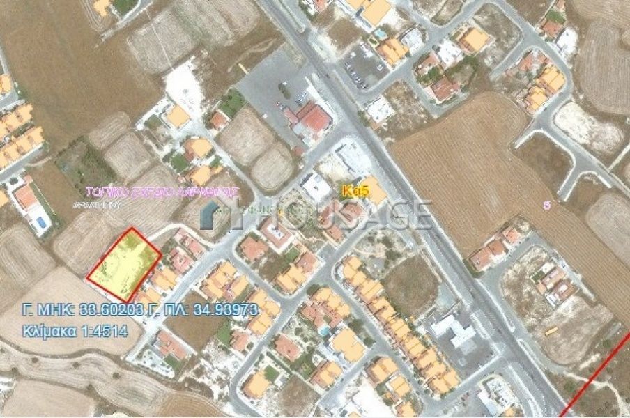 Земля в Ларнаке, Кипр, 2 304 м2 - фото 1