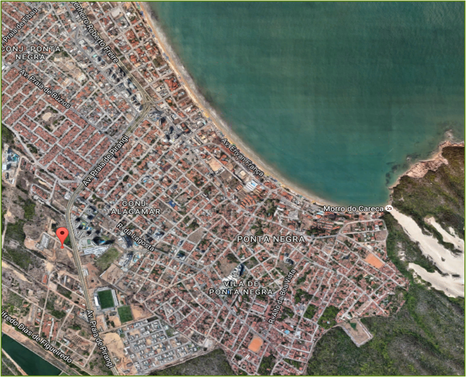 Земля Натал Понта-Негра, Бразилия, 6 725 м2 - фото 1