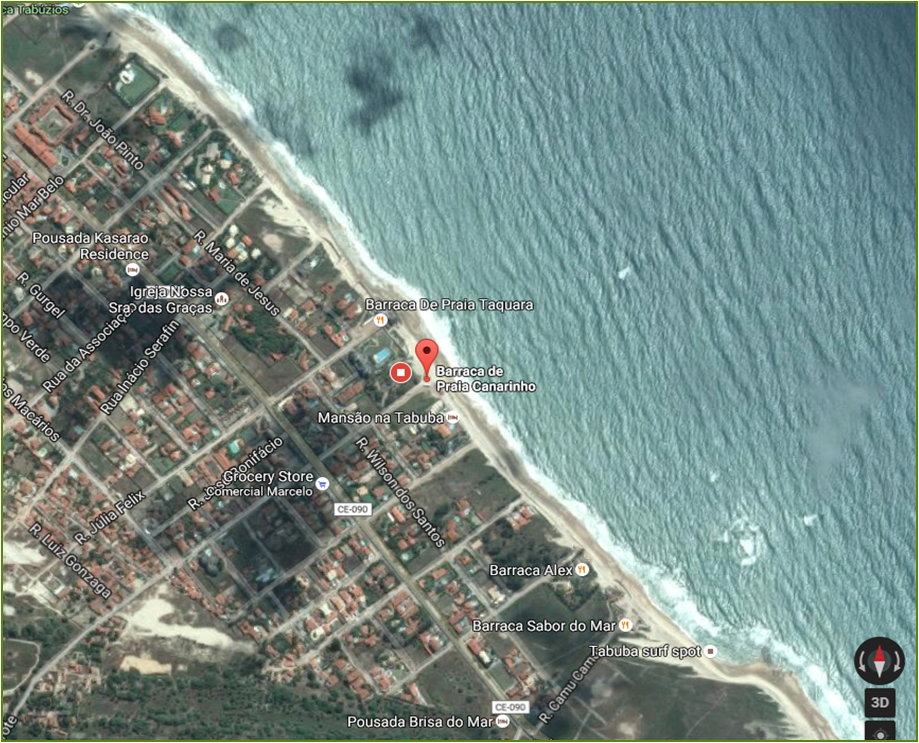 Земля Пляж Табуба Форталеза Бразилия, Бразилия, 7 740 м2 - фото 1
