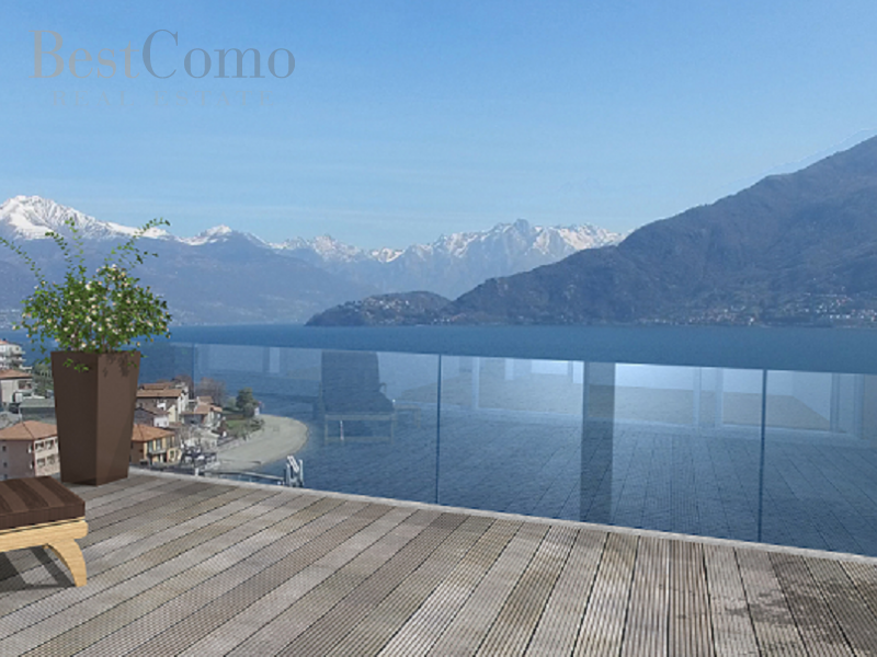 Апартаменты у озера Комо, Италия, 130 м2 - фото 1
