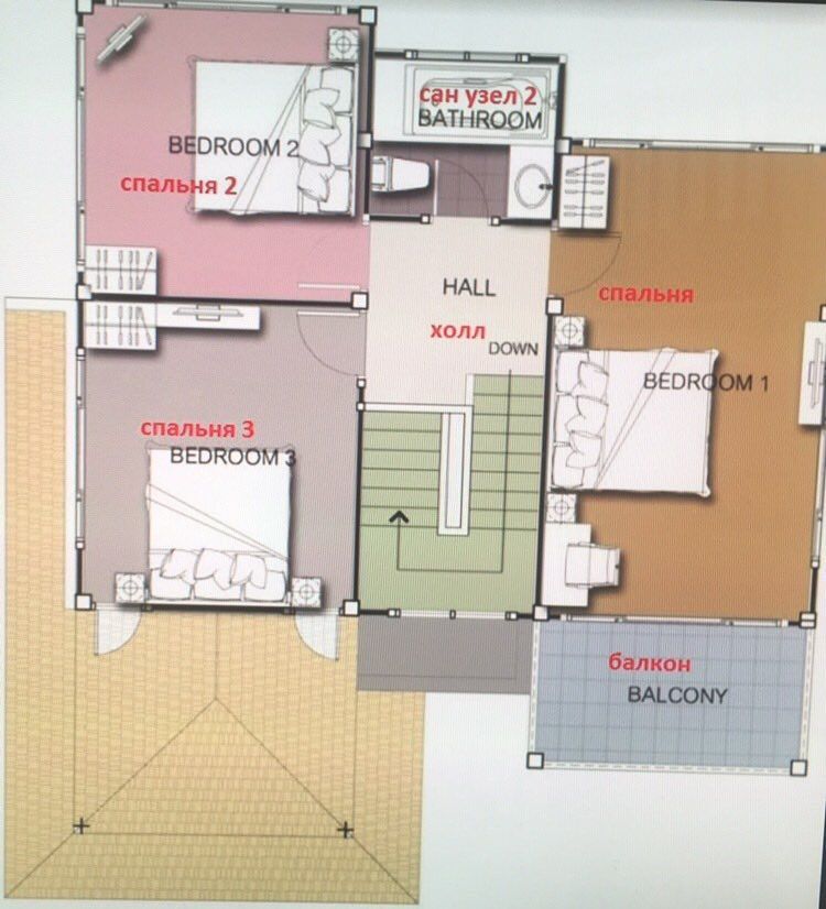 Дом в Паттайе, Таиланд, 121 м² - фото 4