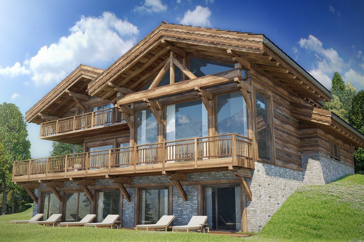 Дом в Кран-Монтане, Швейцария, 590 м2 - фото 1