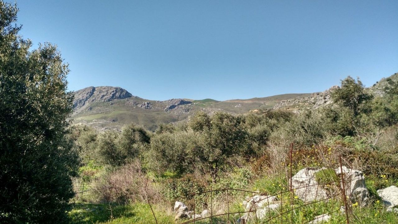 Земля в номе Ретимно, Греция, 1 840 м2 - фото 1