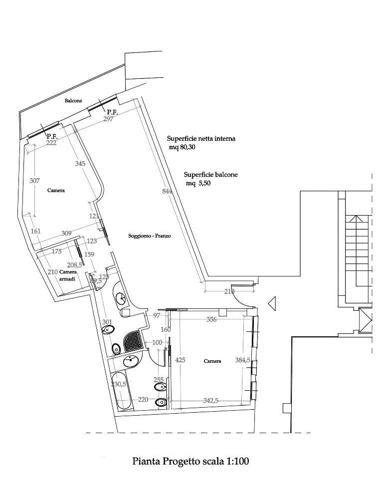 Квартира в Оспедалетти, Италия, 94 м² - фото 15