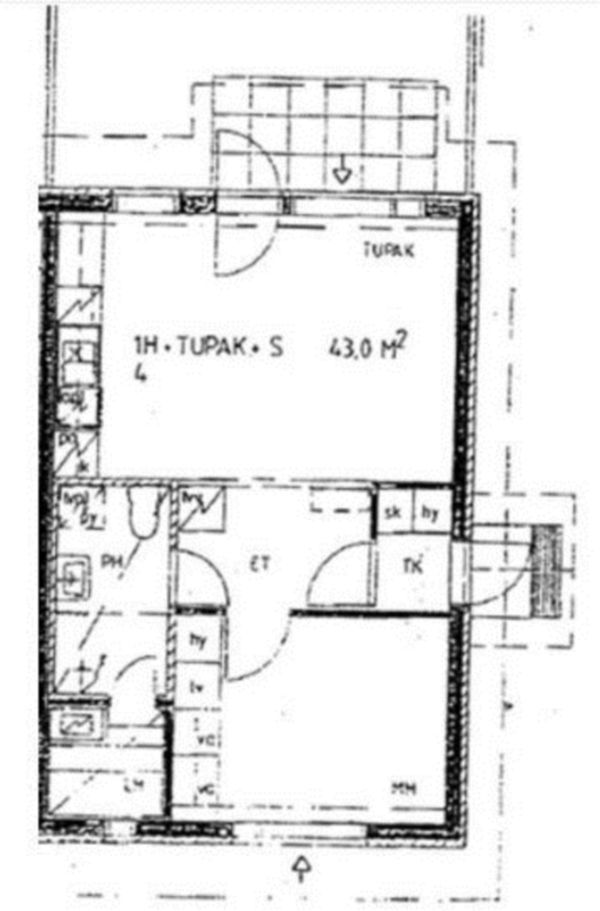 Таунхаус в Тохмаярви, Финляндия, 43 м² - фото 2
