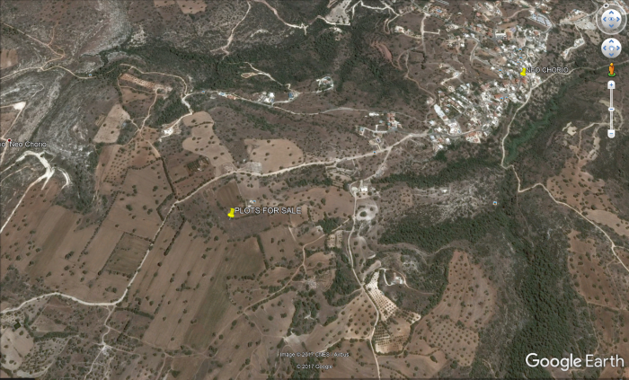 Земля в Нео Хорио, Кипр, 2 550 м2 - фото 1