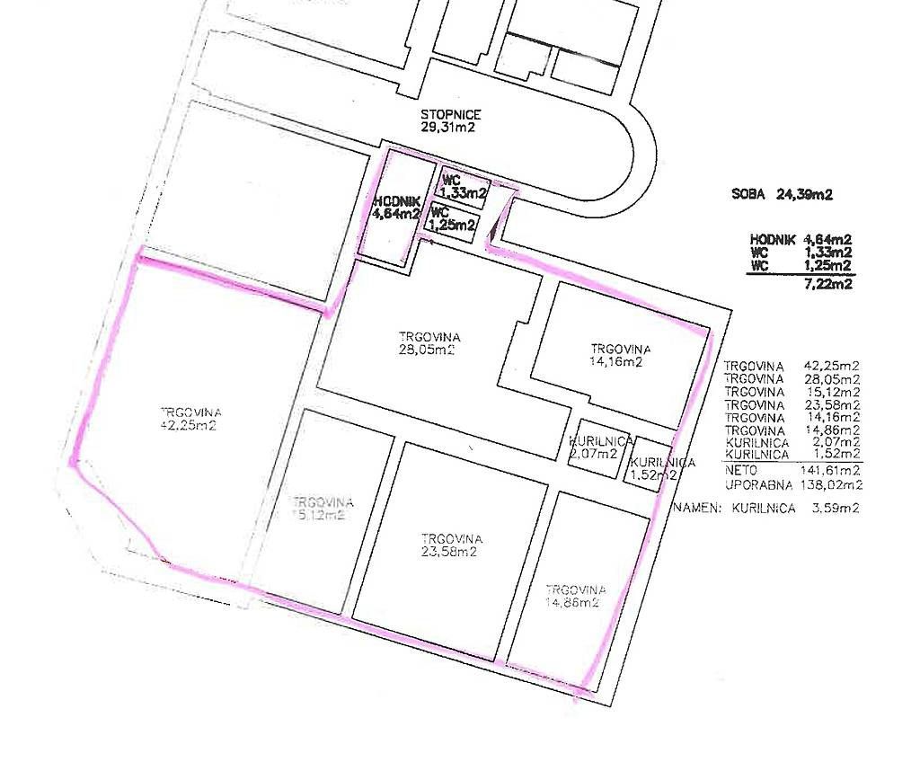 Коммерческая недвижимость в Любляне, Словения, 142 м² - фото 1