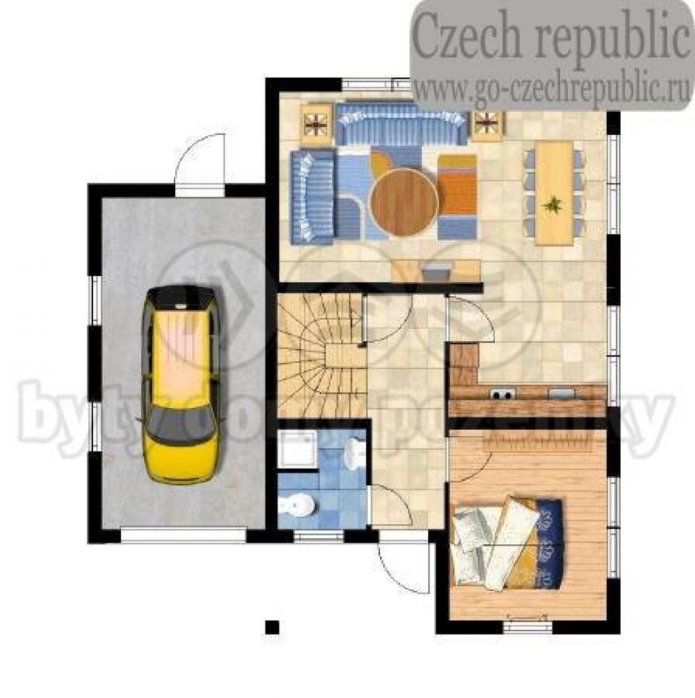 Дом в Чески-Крумлове, Чехия, 190 м2 - фото 1