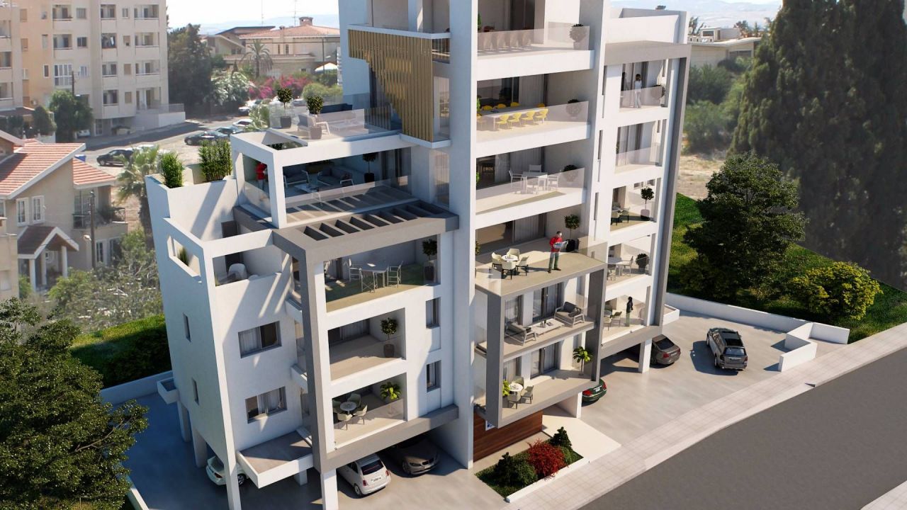 Апартаменты в Ларнаке, Кипр, 46 м2 - фото 1