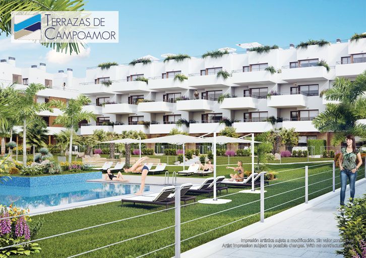 Апартаменты в Ориуэла Коста, Испания, 88 м² - фото 1