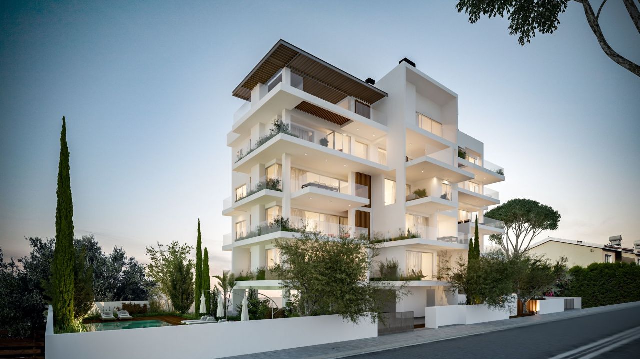 Апартаменты в Лимасоле, Кипр, 109 м2 - фото 1