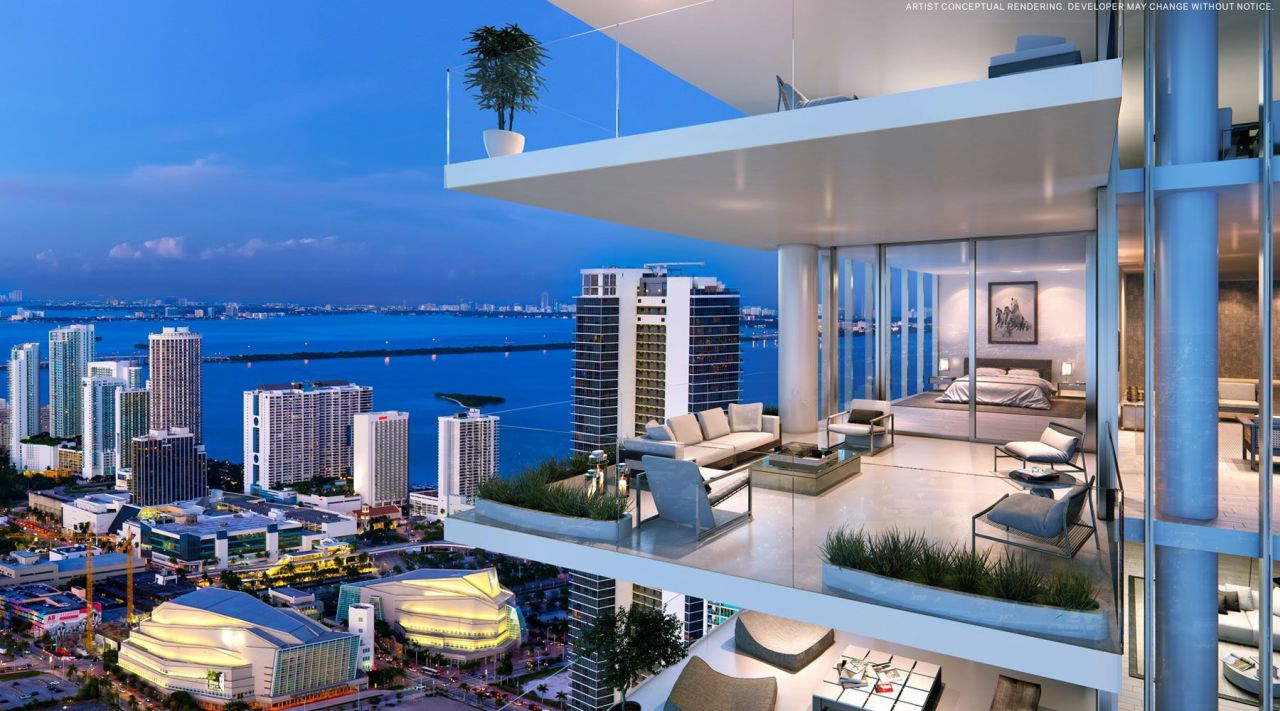 Апартаменты в Майами, США, 163 м2 - фото 1