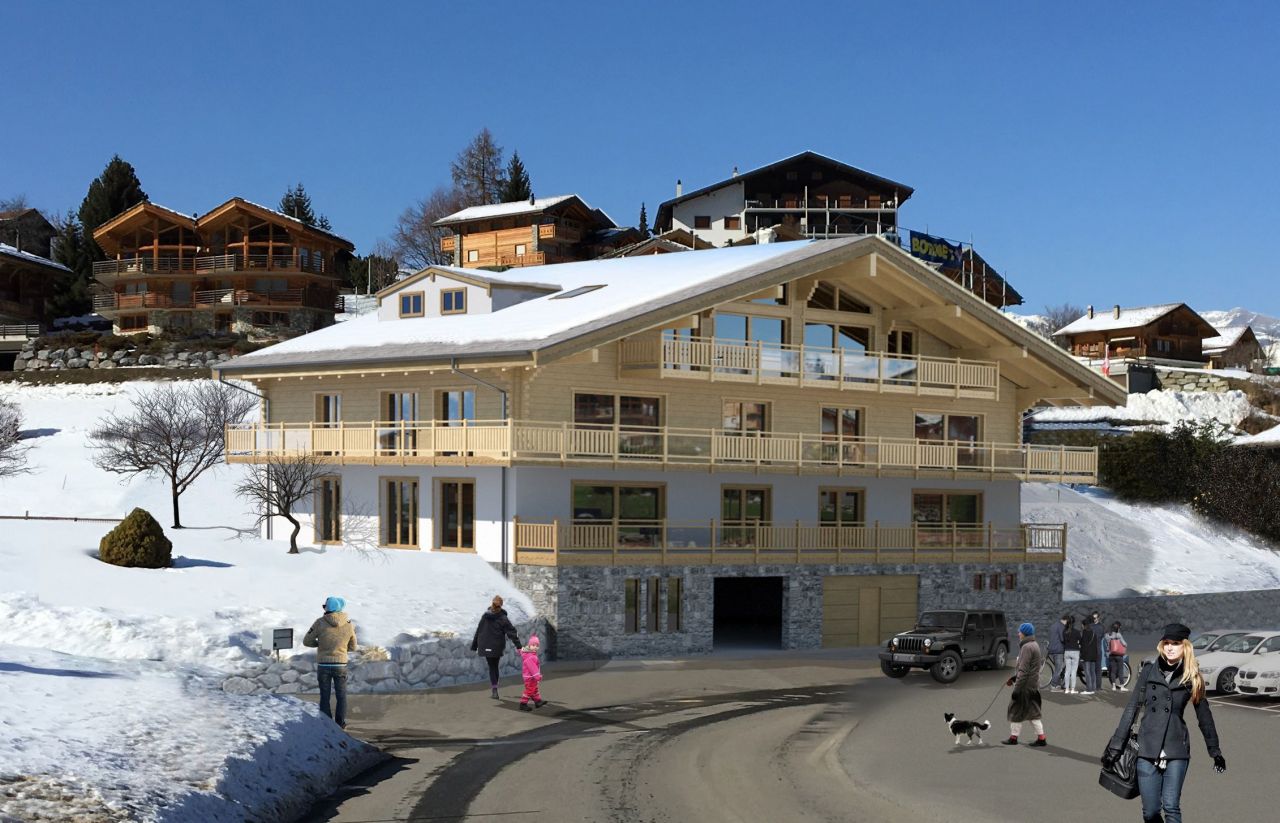 Апартаменты в Вале, Швейцария, 150 м2 - фото 1