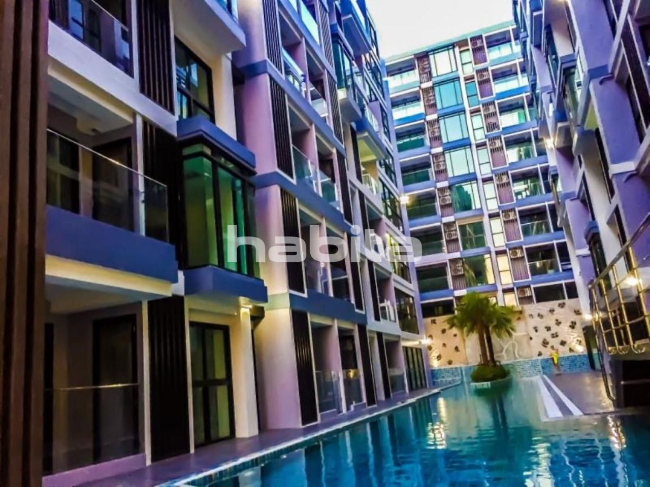 Апартаменты в Паттайе, Таиланд, 38 м2 - фото 1