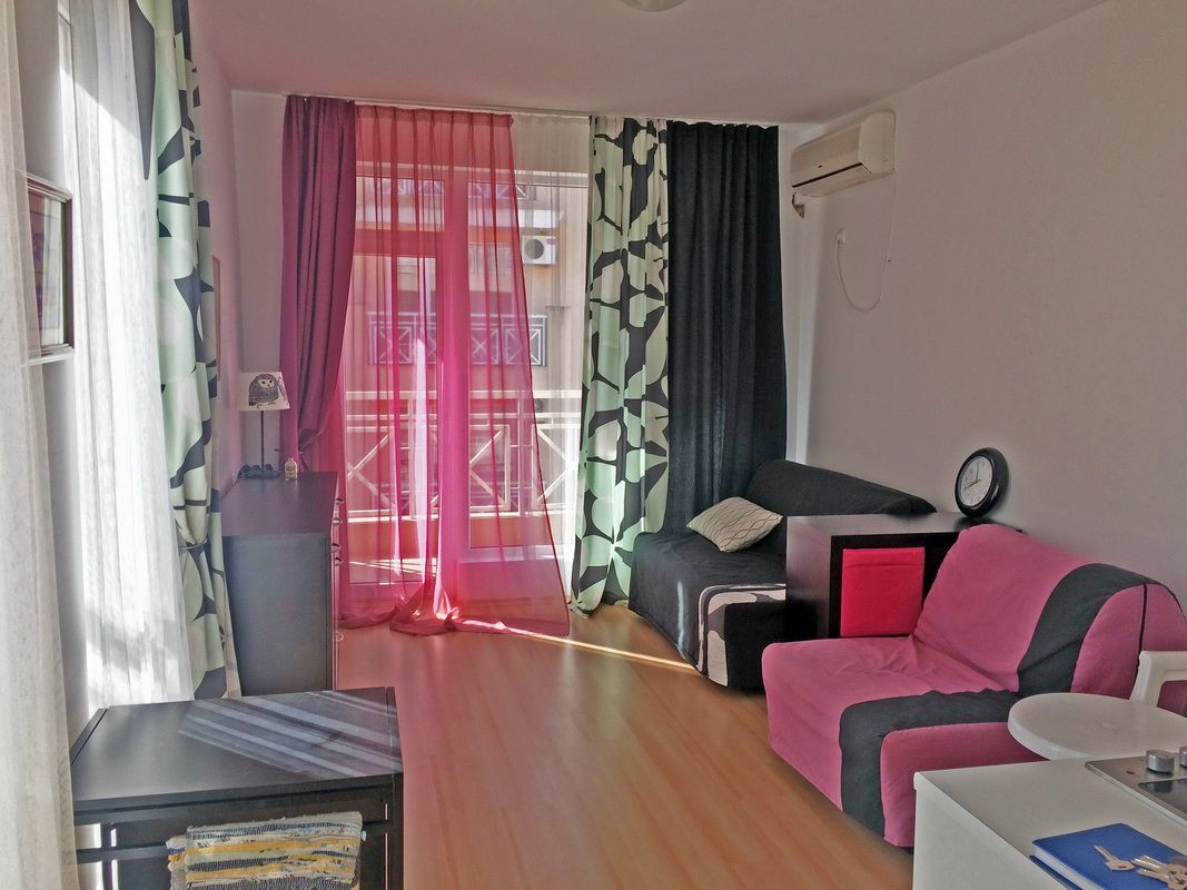 Квартира на Солнечном берегу, Болгария, 32 м2 - фото 1