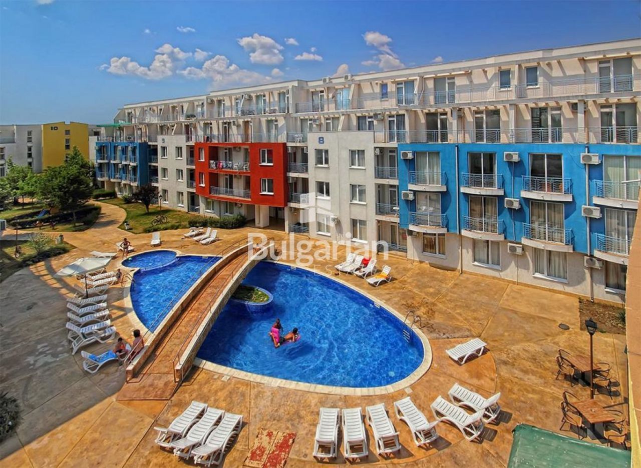 Квартира на Солнечном берегу, Болгария, 33 м2 - фото 1