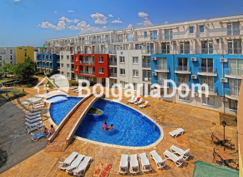 Квартира на Солнечном берегу, Болгария, 51 м2 - фото 1