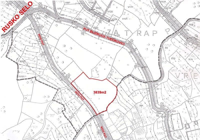 Земля в Будве, Черногория, 3 890 м² - фото 4