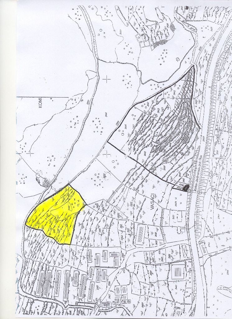 Земля в Режевичах, Черногория, 3 561 м² - фото 3
