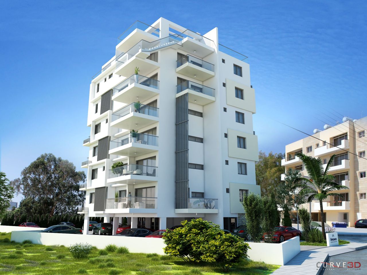 Апартаменты в Ларнаке, Кипр, 71 м2 - фото 1